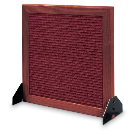 United Visual Products Indoor Enclosed Combo Board, 48"x36", Brnz Frame/Burgundy & Ultramarine UVCB4836BZ-BURGUN-ULTMAR